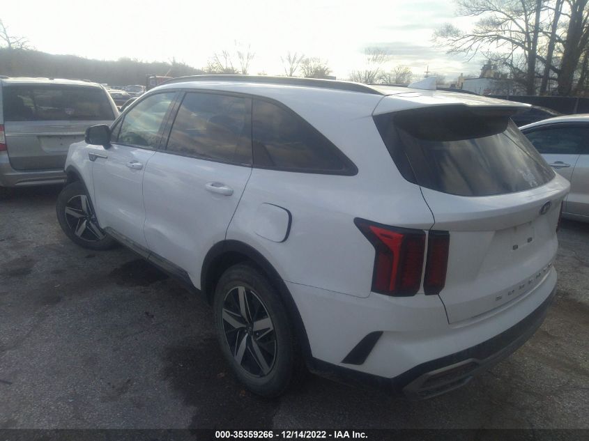 2021 KIA SORENTO S VIN: 5XYRL4LC3MG010291