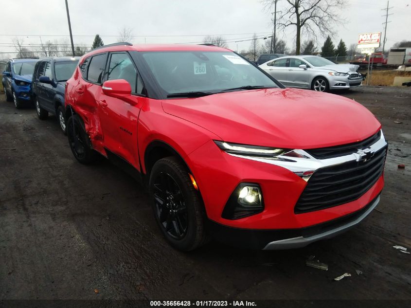 2022 CHEVROLET BLAZER LT VIN: 3GNKBCR4XNS135424