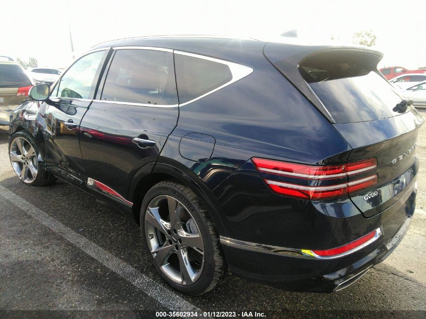 2023 GENESIS GV80 VIN: KMUHCESC3PU123659