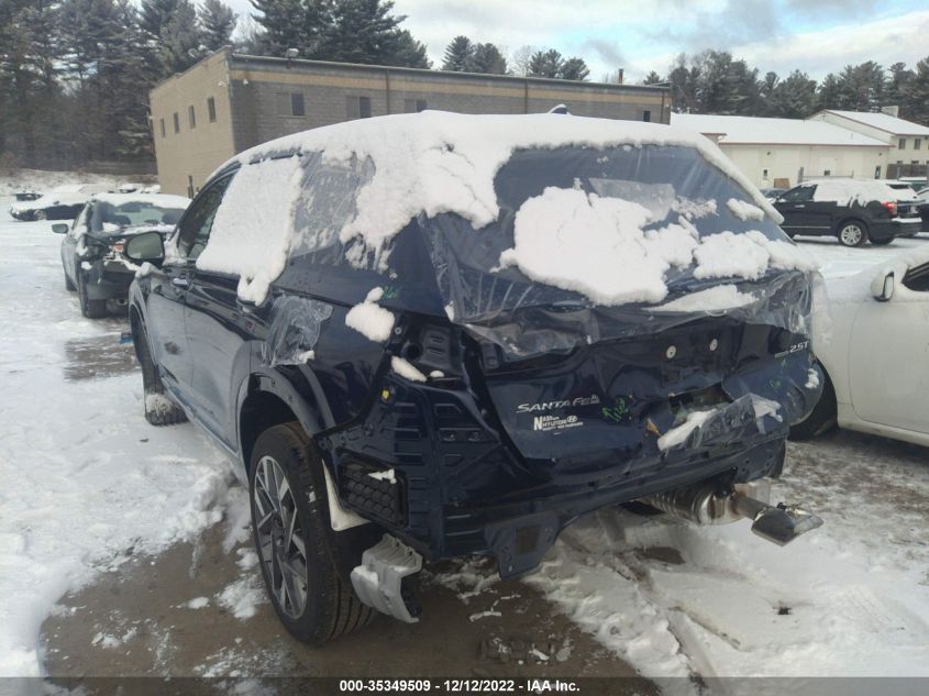 2022 HYUNDAI SANTA FE CALLIGRAPHY VIN: 5NMS5DAL0NH443945