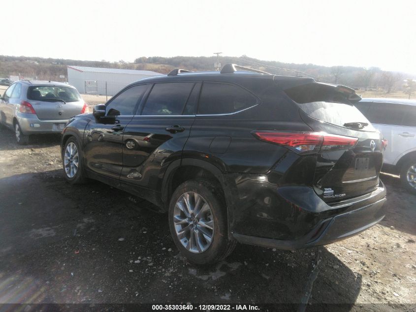 2020 TOYOTA HIGHLANDER LIMITED VIN: 5TDYZRAH5LS021848