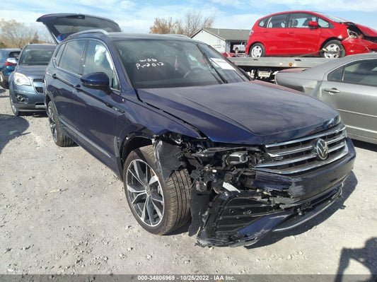 2022 VOLKSWAGEN TIGUAN SEL R-LINE VIN: 3VV4B7AX0NM110455