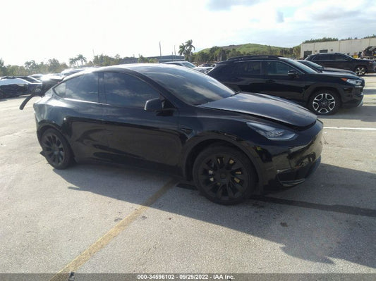 2021 TESLA MODEL Y STANDARD RANGE VIN: 5YJYGDED6MF116134