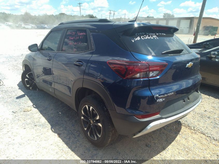 2022 CHEVROLET TRAILBLAZER LT VIN: KL79MPSL4NB026699