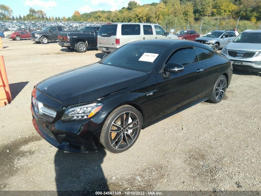 2021 MERCEDES-BENZ C-CLASS AMG C 43 VIN: W1KWJ6EB5MG077163