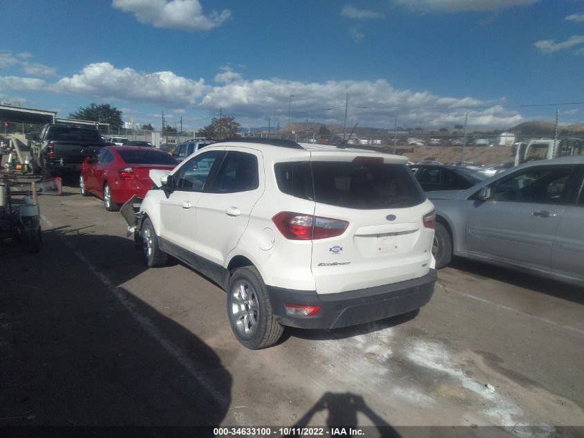 2020 FORD ECOSPORT SE VIN: MAJ3S2GE4LC354844