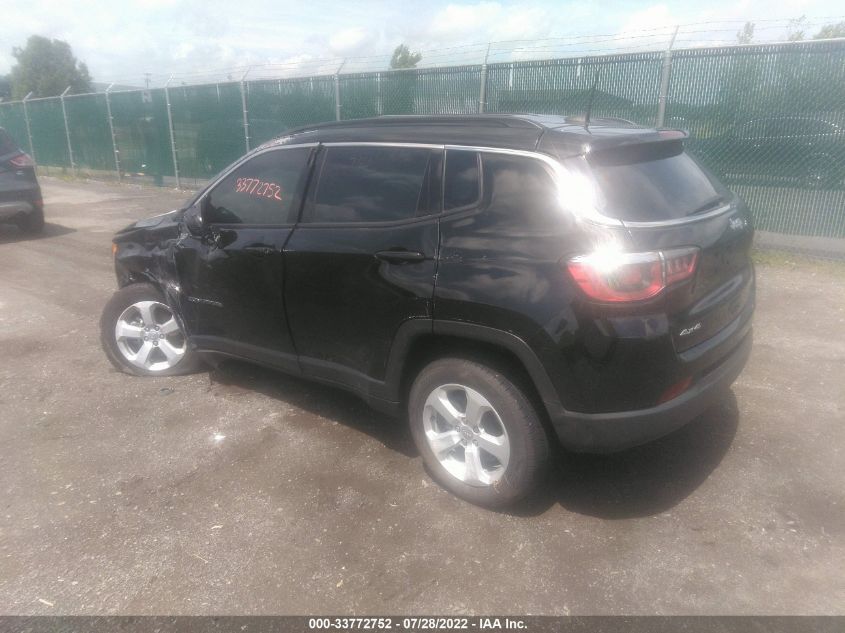 2020 JEEP COMPASS LATITUDE VIN: 3C4NJDBB0LT223476