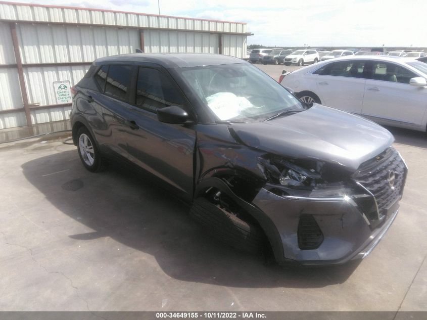 2022 NISSAN KICKS S VIN: 3N1CP5BV8NL498282