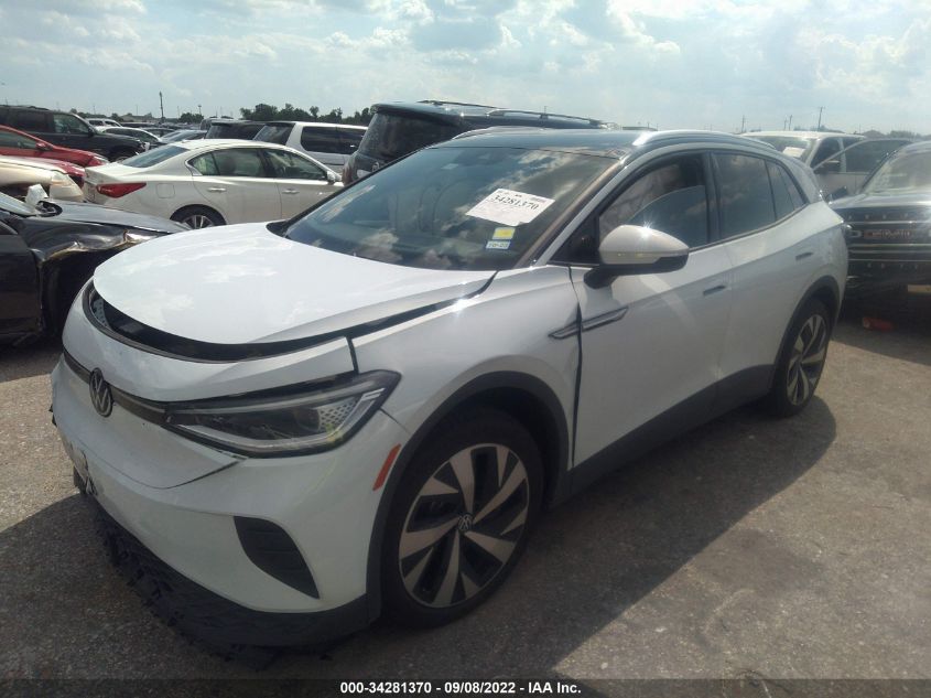 2021 VOLKSWAGEN ID.4 PRO S VIN: WVGKMPE27MP058972