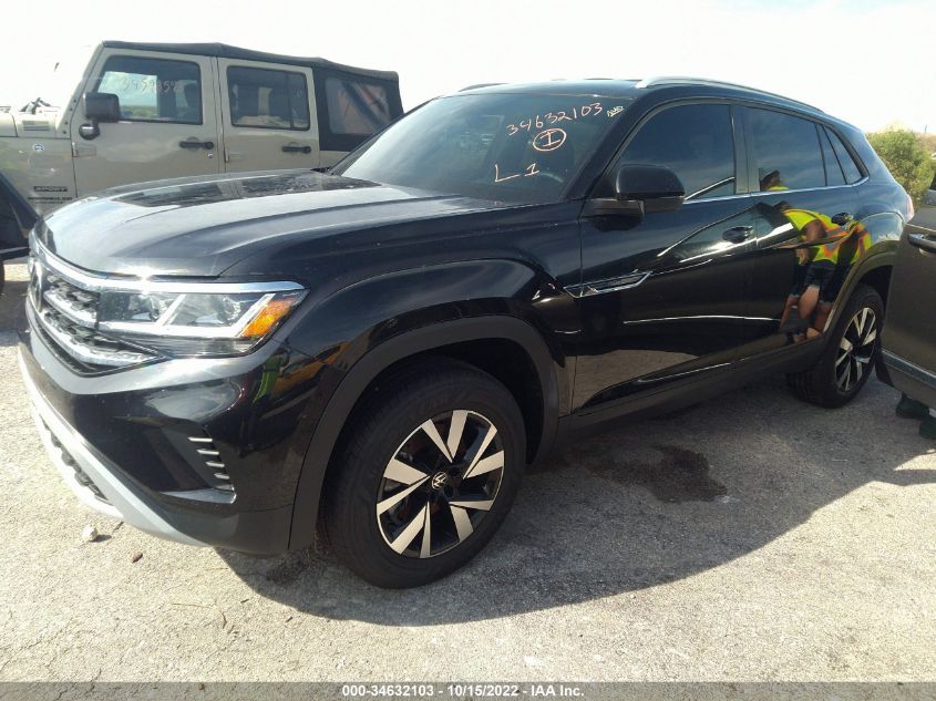 2022 VOLKSWAGEN ATLAS CROSS SPORT 2.0T SE VIN: 1V2DC2CA3NC231410