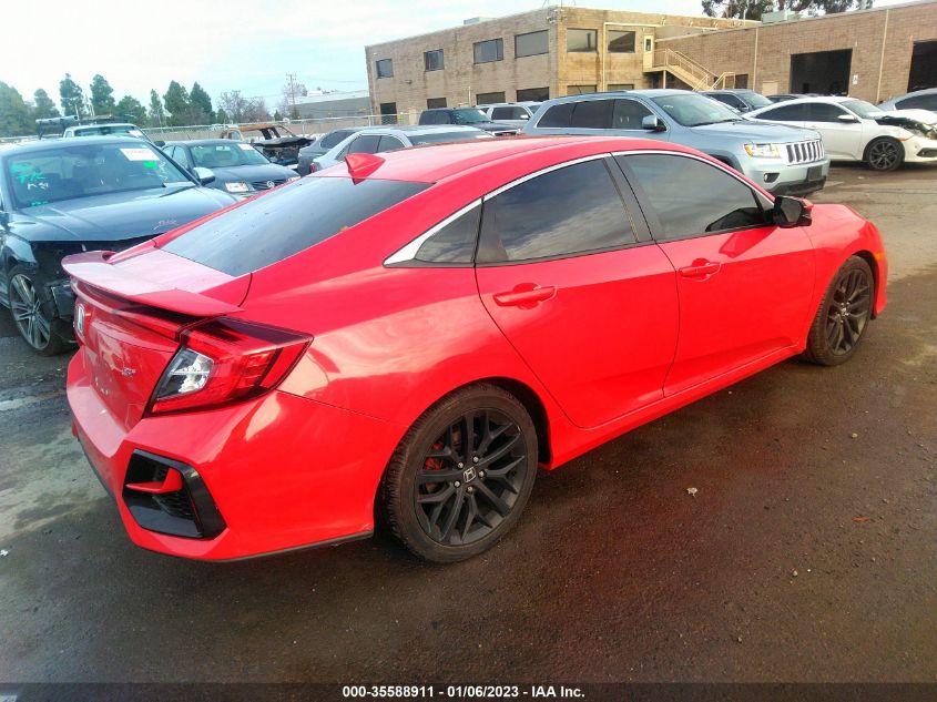 2020 HONDA CIVIC SI SEDAN VIN: 2HGFC1E57LH701924