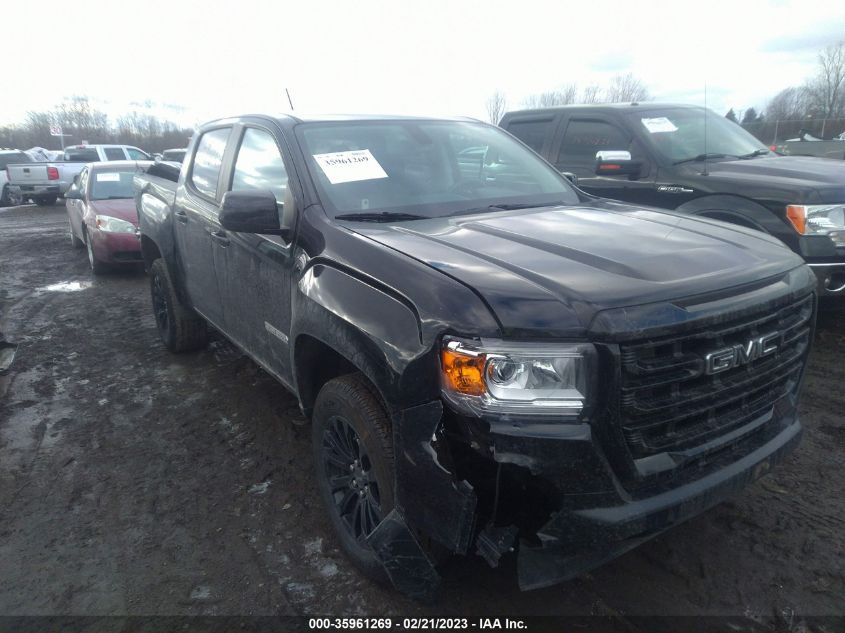 2022 GMC CANYON 4WD ELEVATION VIN: 1GTG6CEN3N1235965
