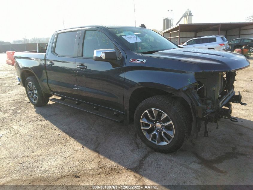 2021 CHEVROLET SILVERADO 1500 LT VIN: 3GCUYDED7MG248888