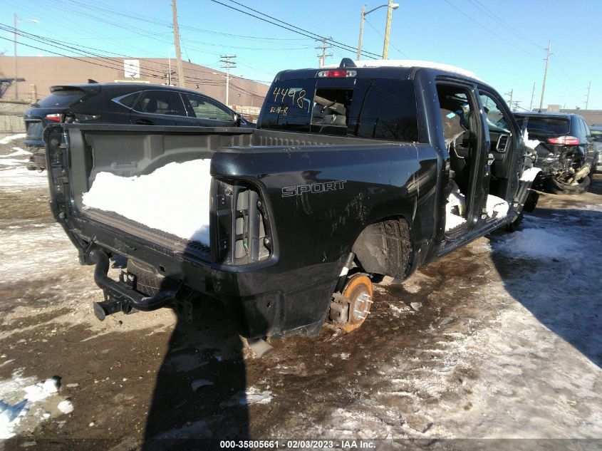 2021 RAM 1500 BIG HORN VIN: 1C6RRFFG4MN554498