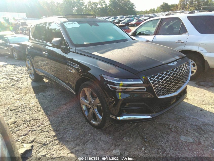 2022 GENESIS GV80 VIN: KMUHBDSB2NU095953
