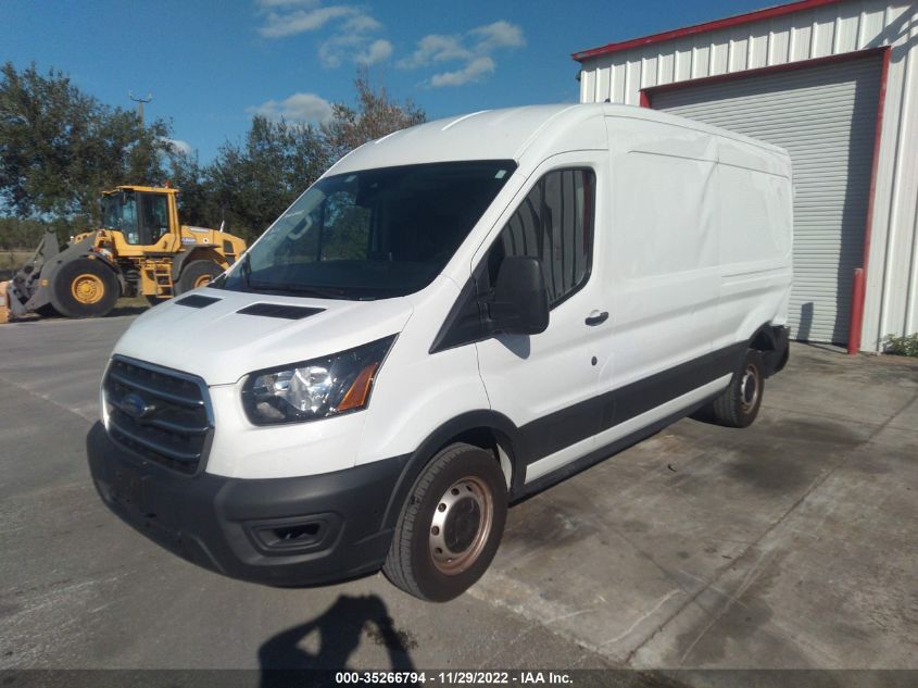 2020 FORD TRANSIT CARGO VAN VIN: 1FTBR1C83LKA02243
