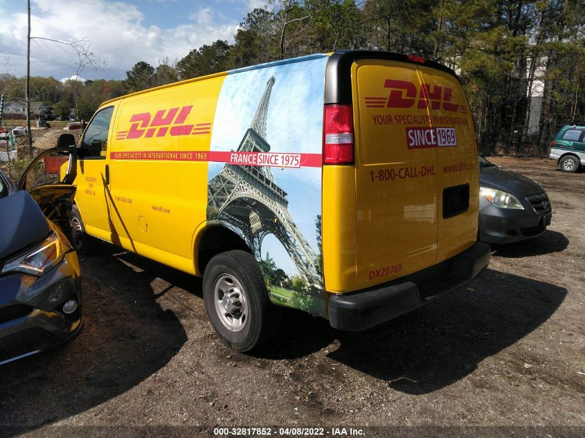 2020 CHEVROLET EXPRESS CARGO VAN VIN: 1GCWGAFG5L1237954