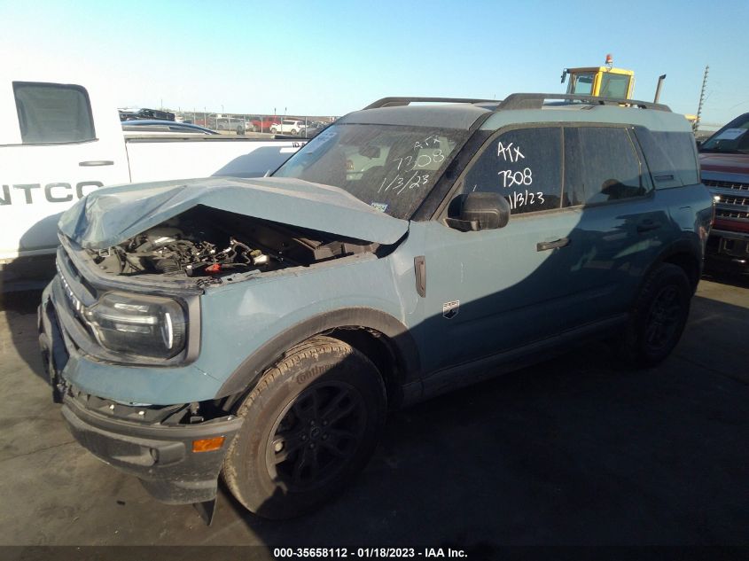 2022 FORD BRONCO SPORT BIG BEND VIN: 3FMCR9B66NRD57579
