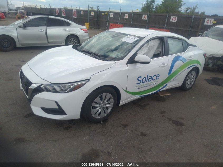 2021 NISSAN SENTRA S VIN: 3N1AB8BV9MY253466