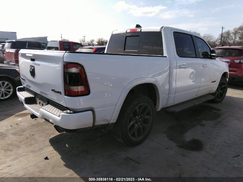 2022 RAM 1500 LARAMIE VIN: 1C6SRFJT2NN192114