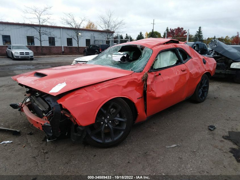 2022 DODGE CHALLENGER R/T VIN: 2C3CDZBT2NH155976