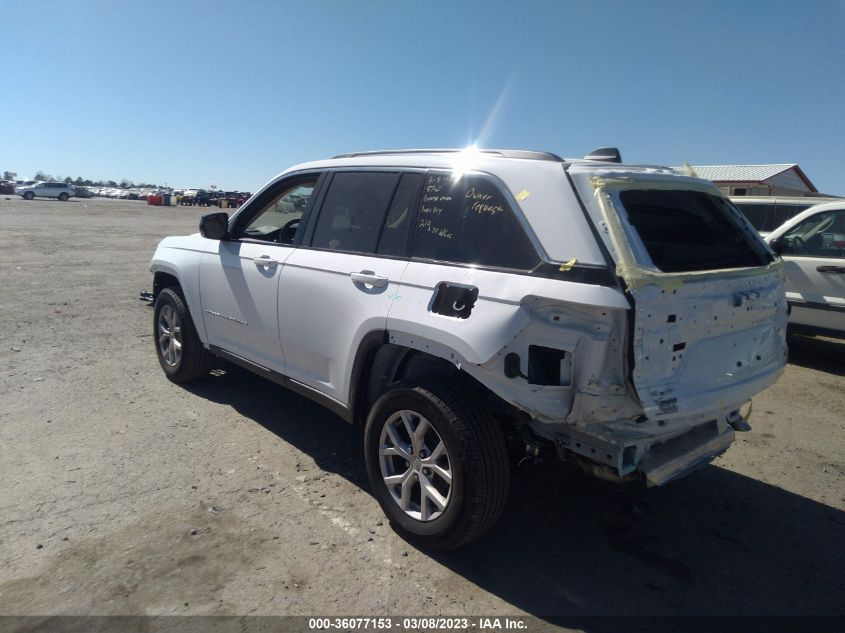 2022 JEEP GRAND CHEROKEE LIMITED VIN: 1C4RJHBG1N8577996