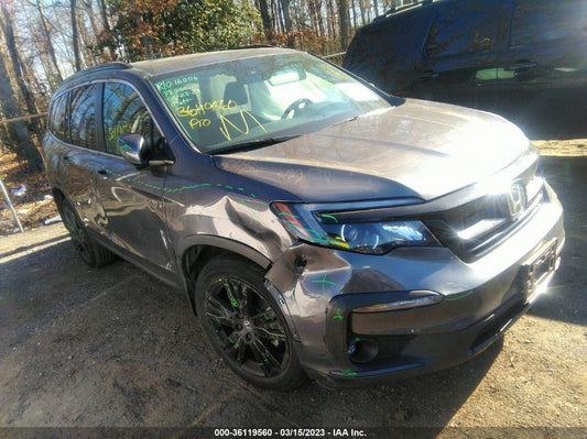 2022 HONDA PILOT SPECIAL EDITION VIN: 5FNYF6H27NB075023