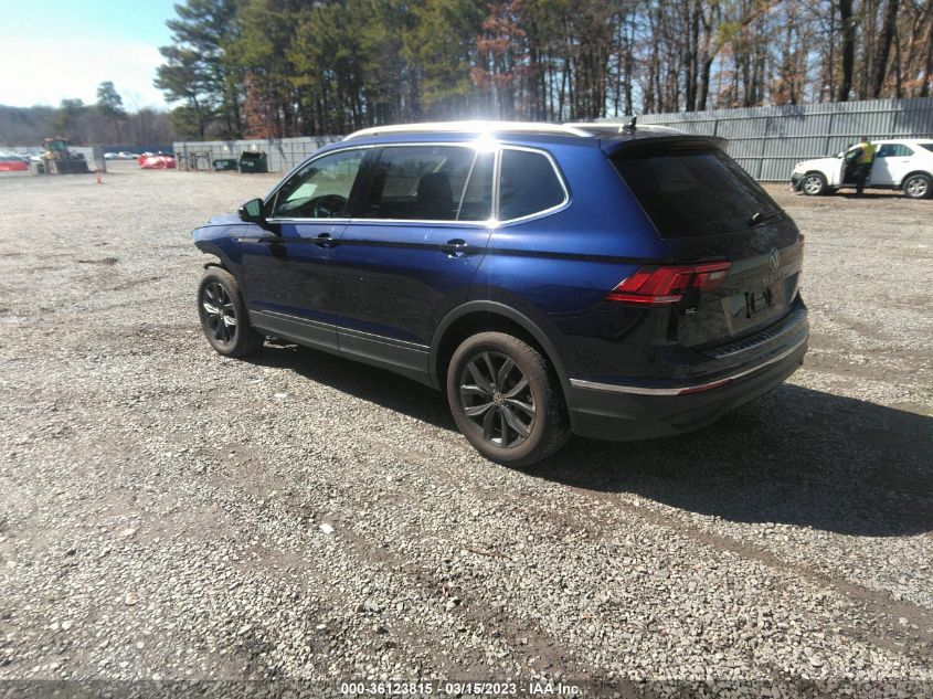 2023 VOLKSWAGEN TIGUAN SE VIN: 3VVMB7AX2PM026219