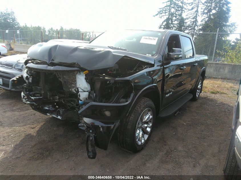 2022 RAM 1500 LARAMIE VIN: 1C6SRFJT6NN141943