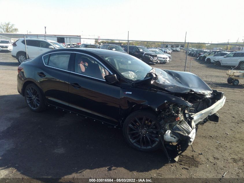 2021 ACURA ILX PACKAGE VIN: 19UDE2F87MA009873