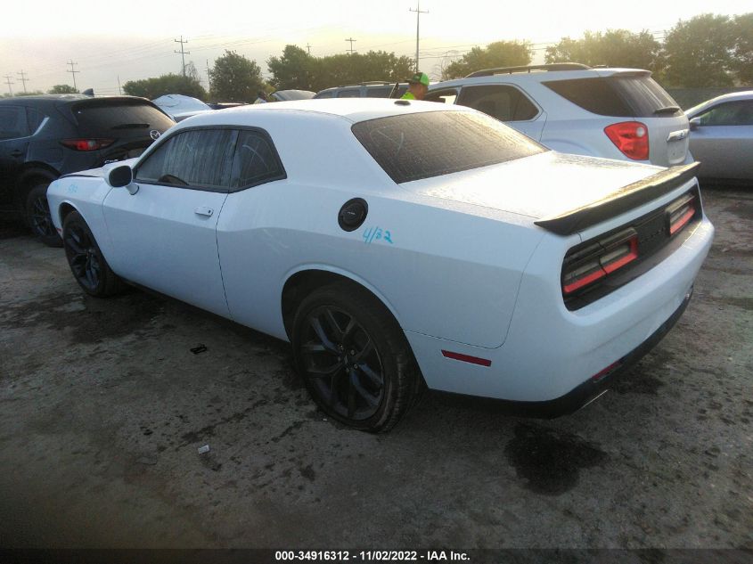 2021 DODGE CHALLENGER SXT VIN: 2C3CDZAG4MH650909