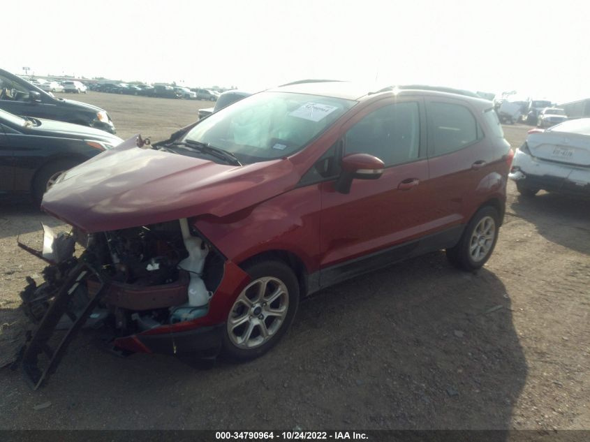 2021 FORD ECOSPORT SE VIN: MAJ3S2GE5MC397493