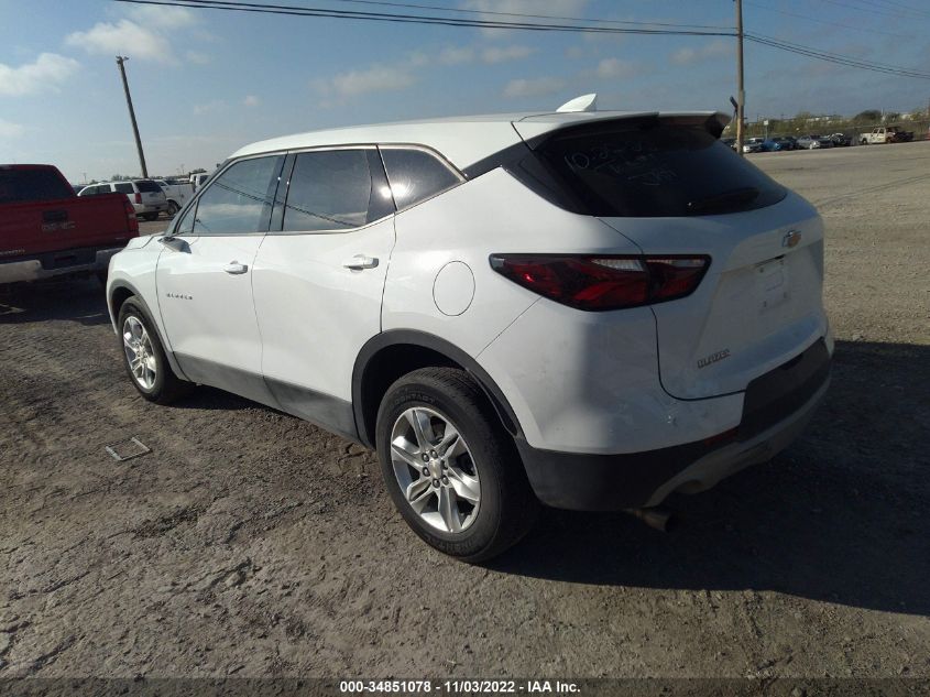 2022 CHEVROLET BLAZER LT VIN: 3GNKBCR49NS153865