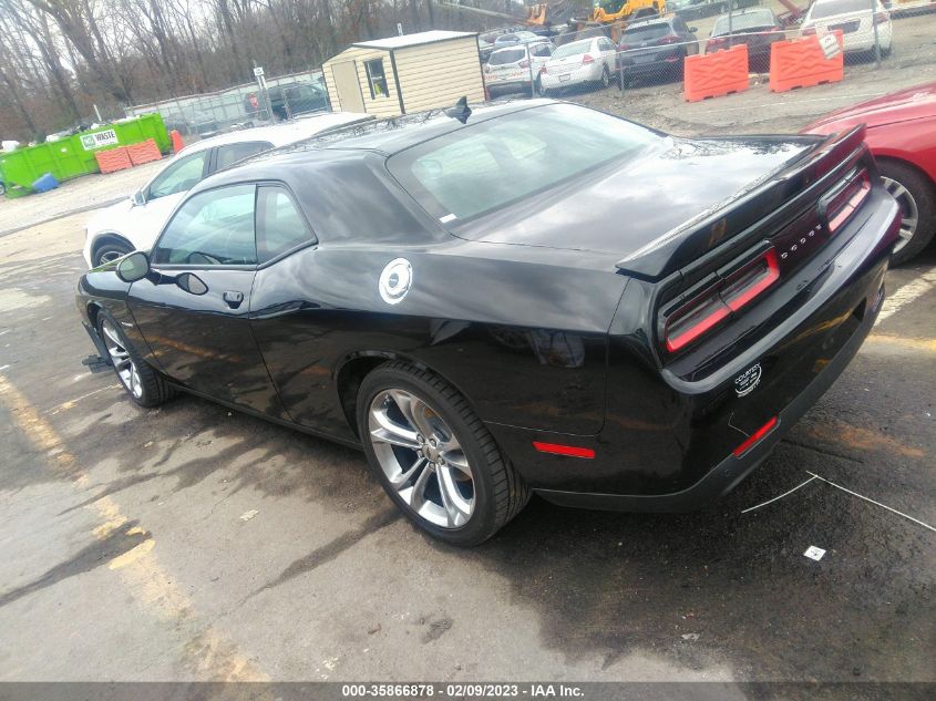 2022 DODGE CHALLENGER R/T VIN: 2C3CDZBT1NH103464