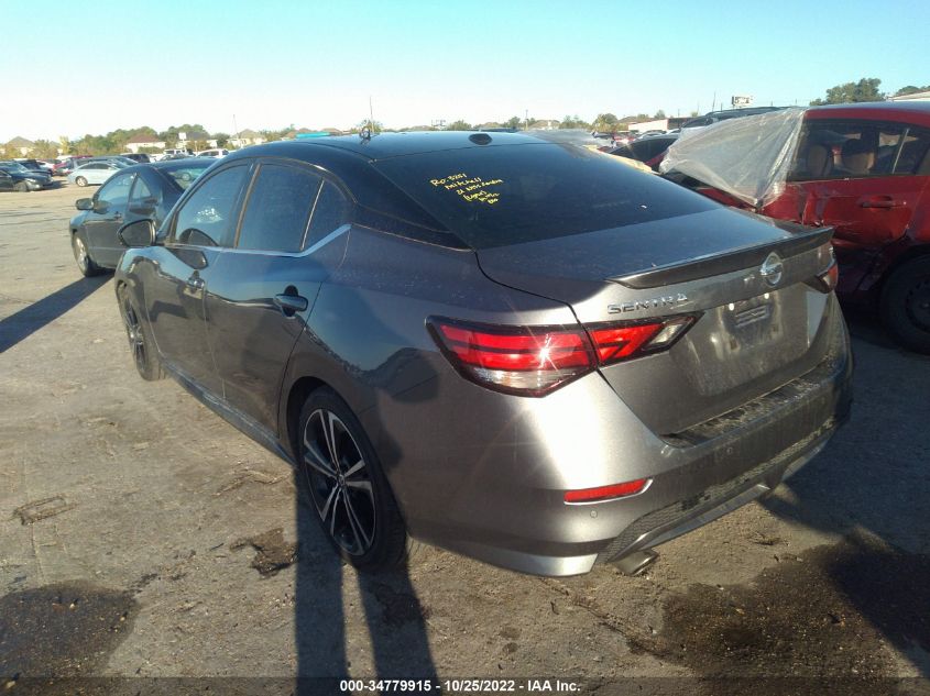 2021 NISSAN SENTRA SR VIN: 3N1AB8DV6MY200883