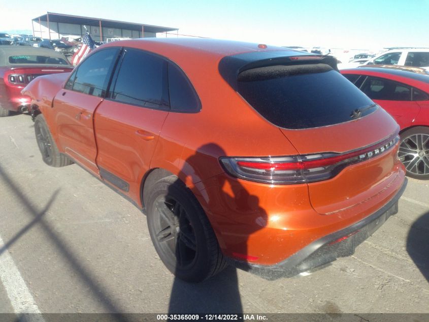 2022 PORSCHE MACAN VIN: WP1AA2A5XNLB05382