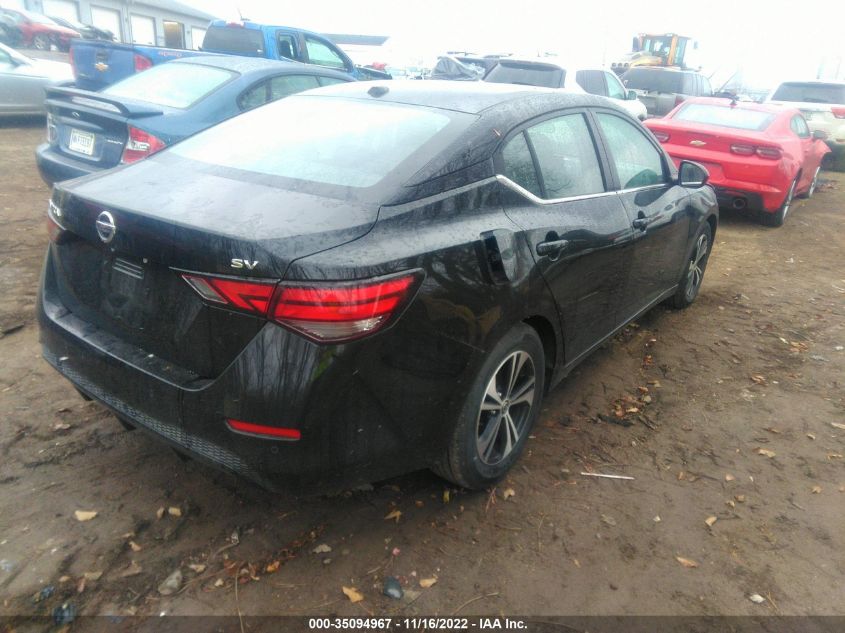 2022 NISSAN SENTRA SV VIN: 3N1AB8CV5NY266859