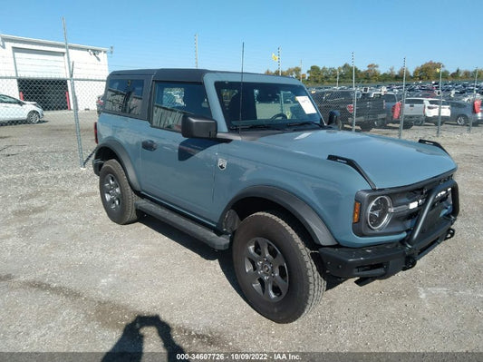 2022 FORD BRONCO BASE/BIG BEND VIN: 1FMDE5APXNLB10633