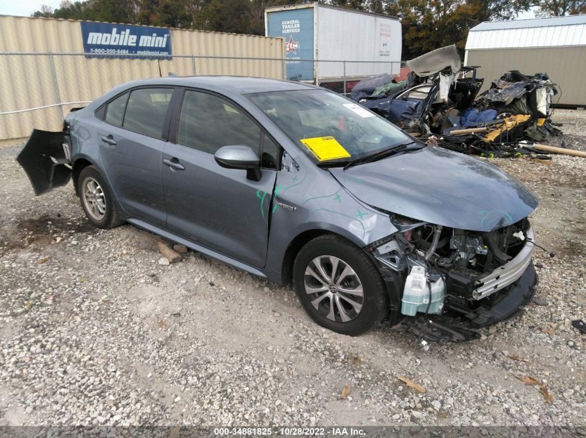 2021 TOYOTA COROLLA HYBRID LE VIN: JTDEAMDEXMJ028128