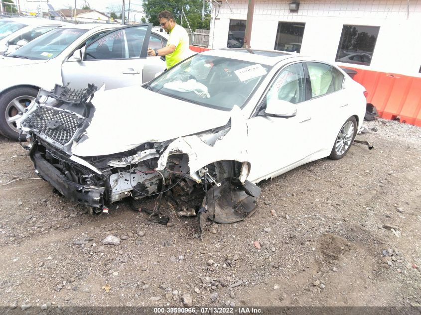 2021 INFINITI Q50 3.0T LUXE VIN: JN1EV7BP1MM702033