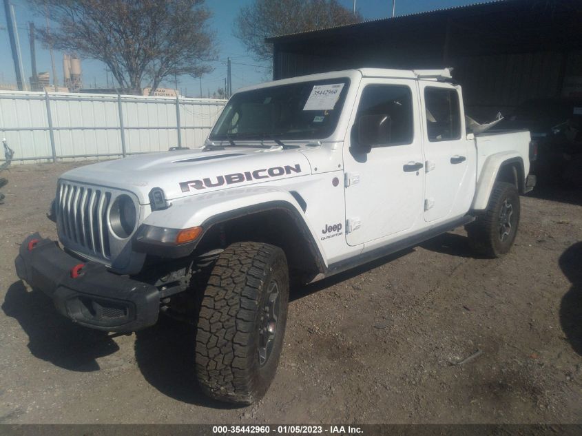 2022 JEEP GLADIATOR RUBICON VIN: 1C6JJTBG9NL135083