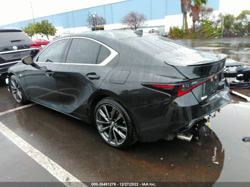 2021 LEXUS IS IS 350 F SPORT VIN: JTHGZ1B23M5048009