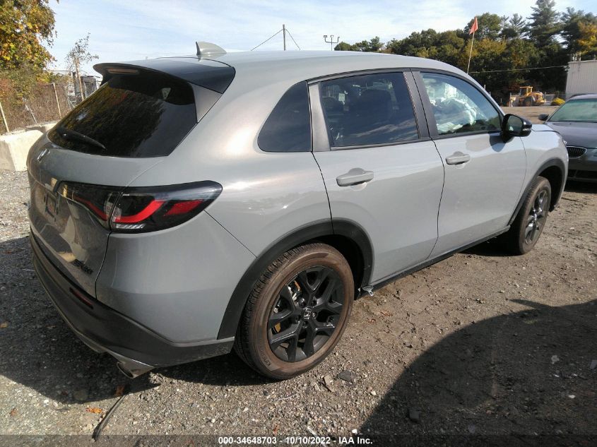 2023 HONDA HR-V SPORT VIN: 3CZRZ2H55PM704592