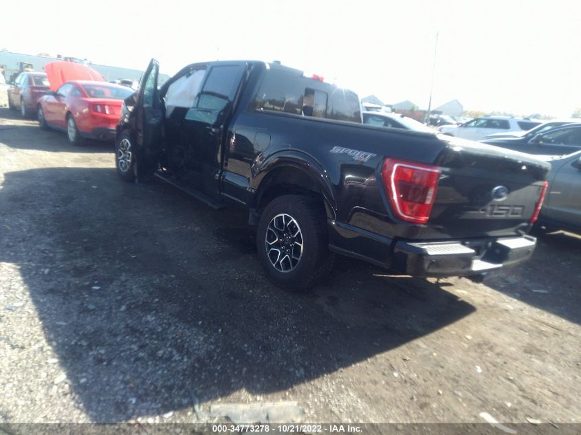 2022 FORD F-150 XL/XLT/LARIAT VIN: 1FTFW1ED2NFA45407