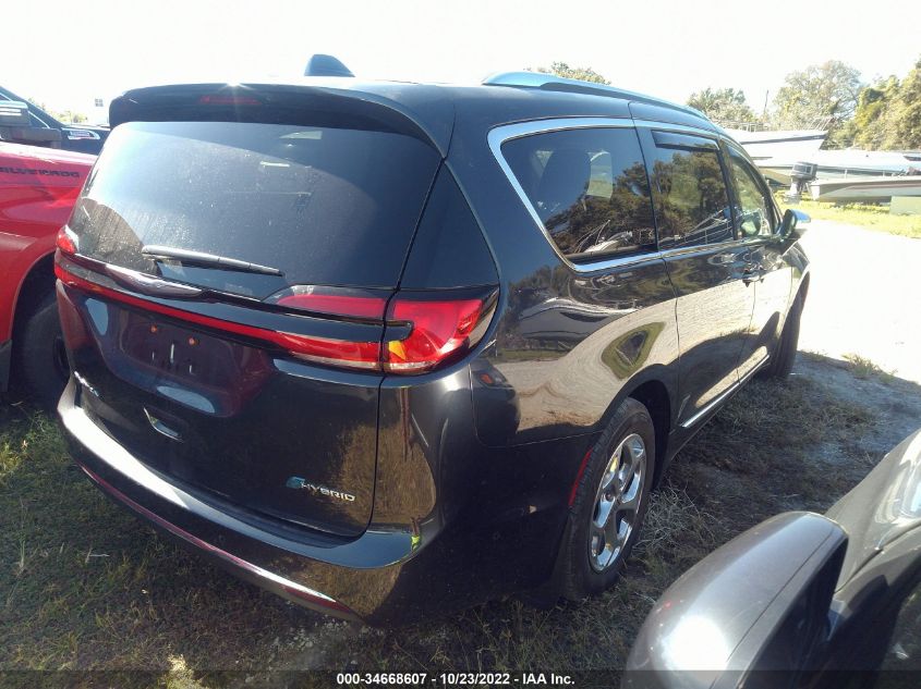 2021 CHRYSLER PACIFICA HYBRID LIMITED VIN: 2C4RC1S72MR518007