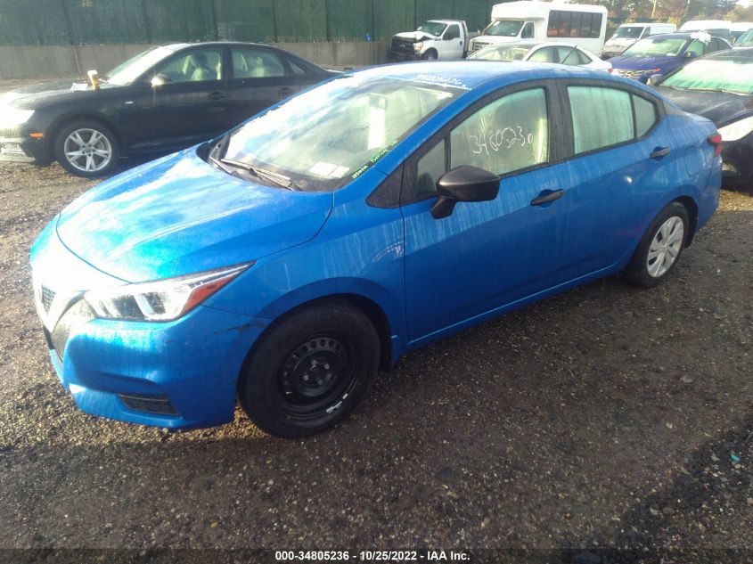 2022 NISSAN VERSA S VIN: 3N1CN8DV6NL821216