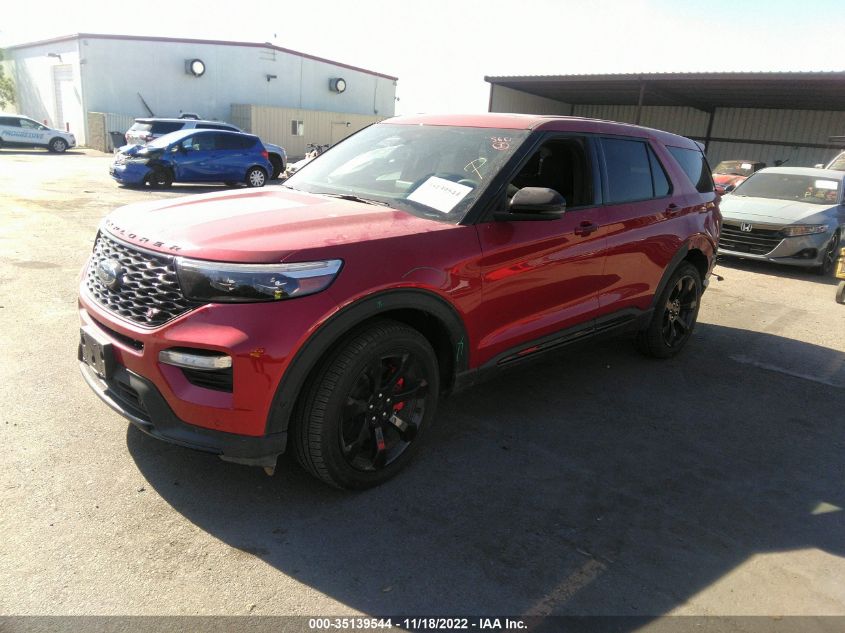 2022 FORD EXPLORER ST VIN: 1FM5K8GC4NGA74644
