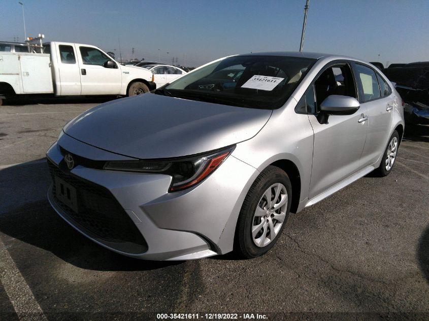 2020 TOYOTA COROLLA LE VIN: JTDEPRAE7LJ024116