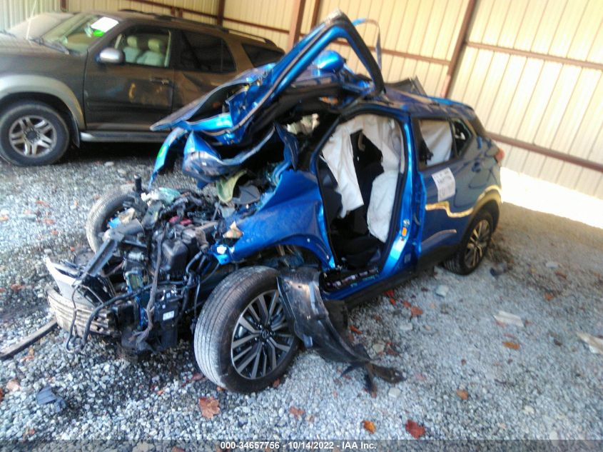 2021 NISSAN KICKS SV VIN: 3N1CP5CV3ML540029