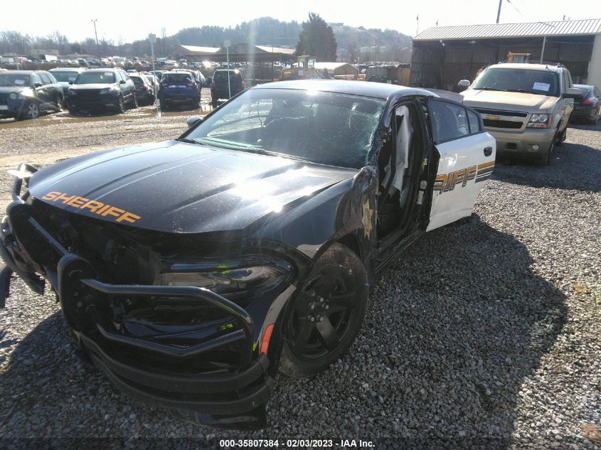 2021 DODGE CHARGER POLICE VIN: 2C3CDXAT3MH666469